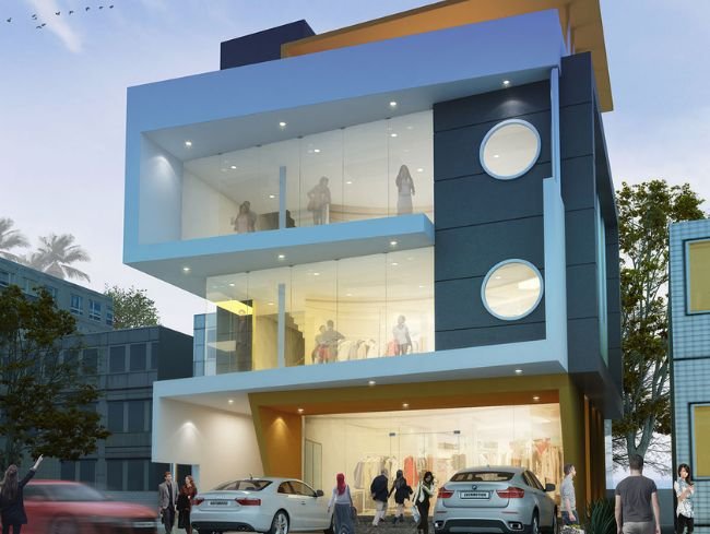 Commercial Building Construction – Babs Builders Cherthala